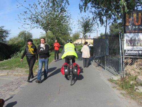 Elberadweg bei Dresden
