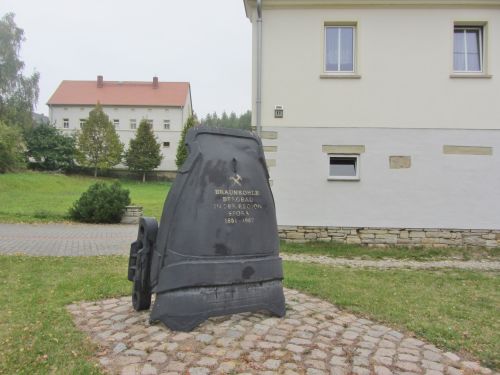 Braunkohle-Fördergefäß