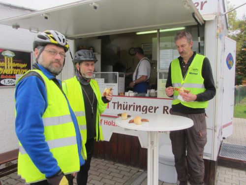 Bratwurststand in Zeitz
