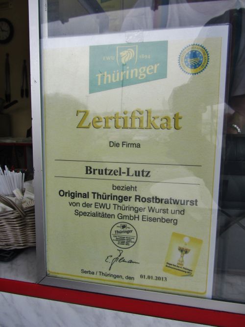 Wurstzertifikat