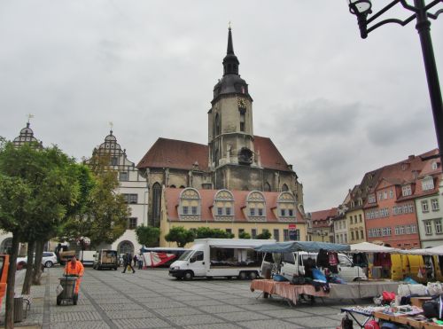 Marktplatz von Naumburg