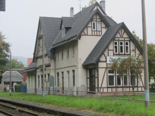 Alter Bahnhof bei Ilmenau