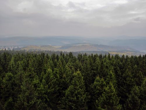 Blick von der Rennsteigwarte