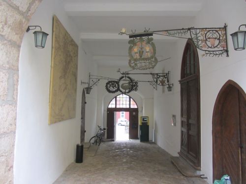 Zugang zum Schloss
