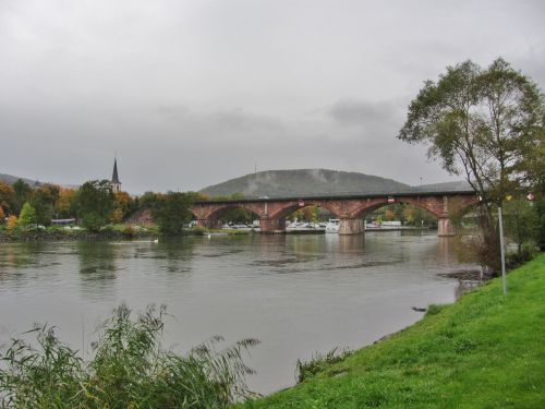 Mainbrücke bei Gemünden