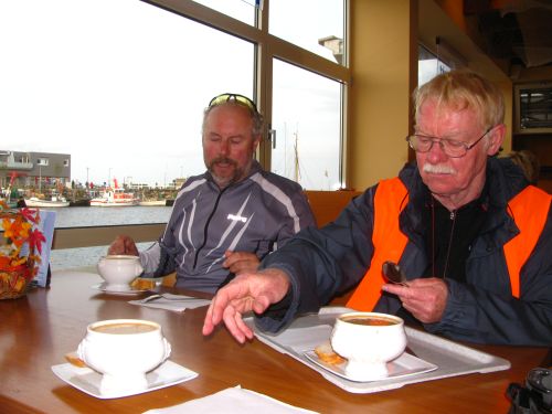 Im Fischrestaurant